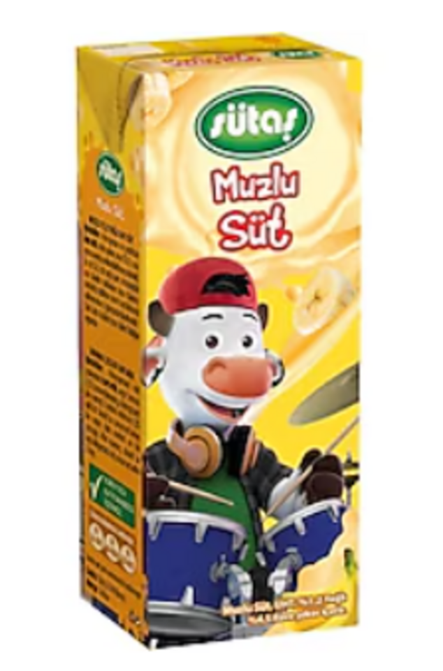 SÜTAŞ SÜT 1/5 LT - MUZLU             (UHT)